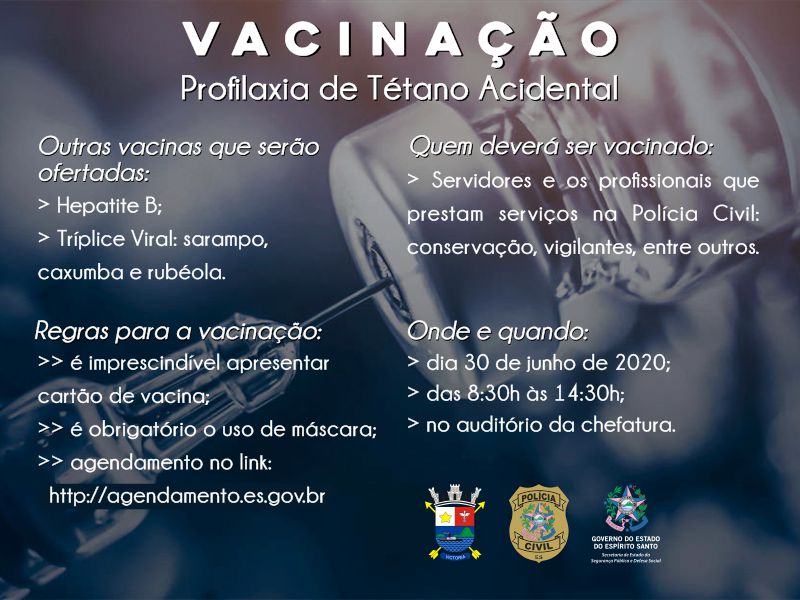 VACINA TÉTANO