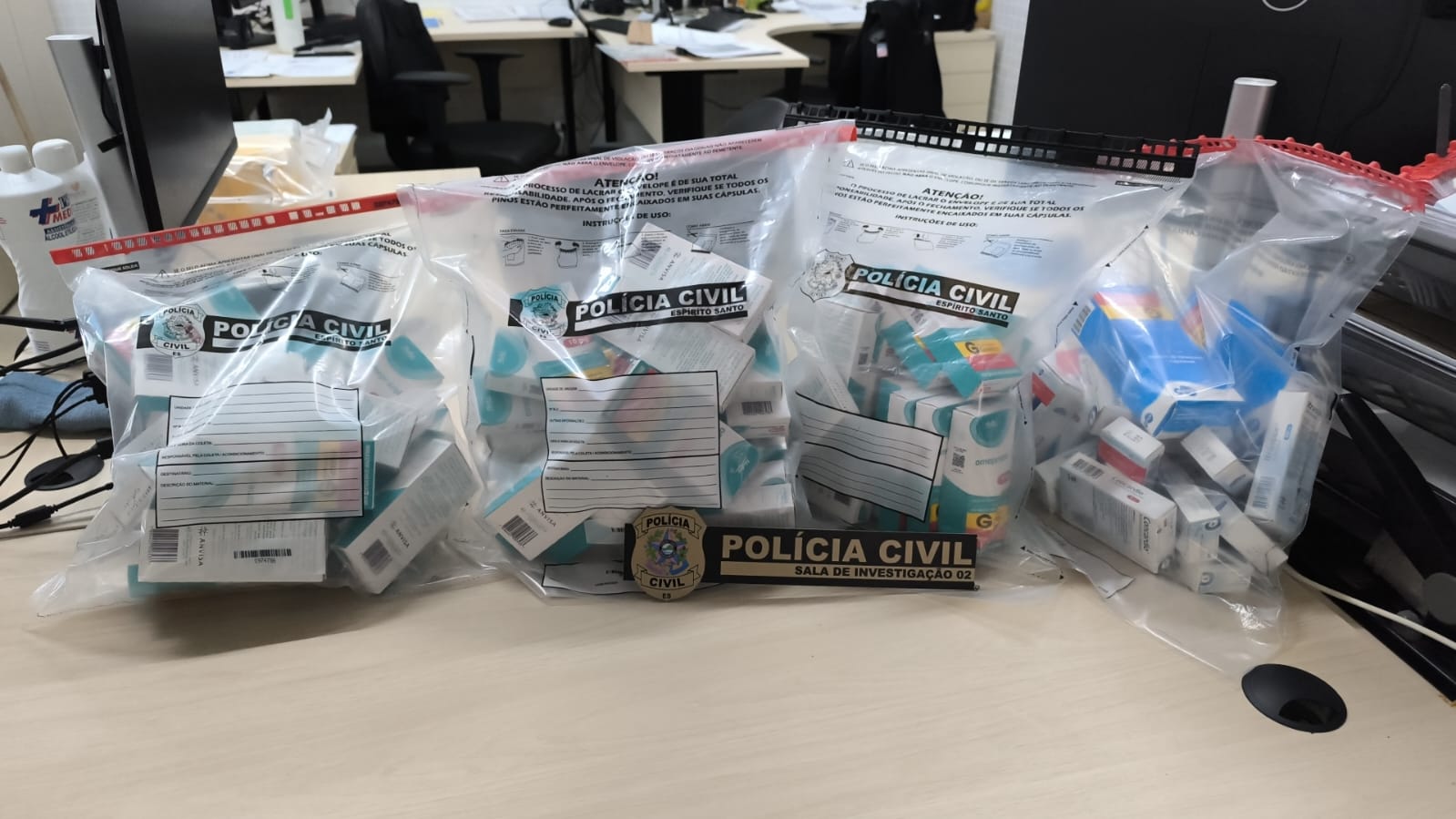 Operação da Polícia Civil prende dois suspeitos e recupera produtos furtados em Itapemirim