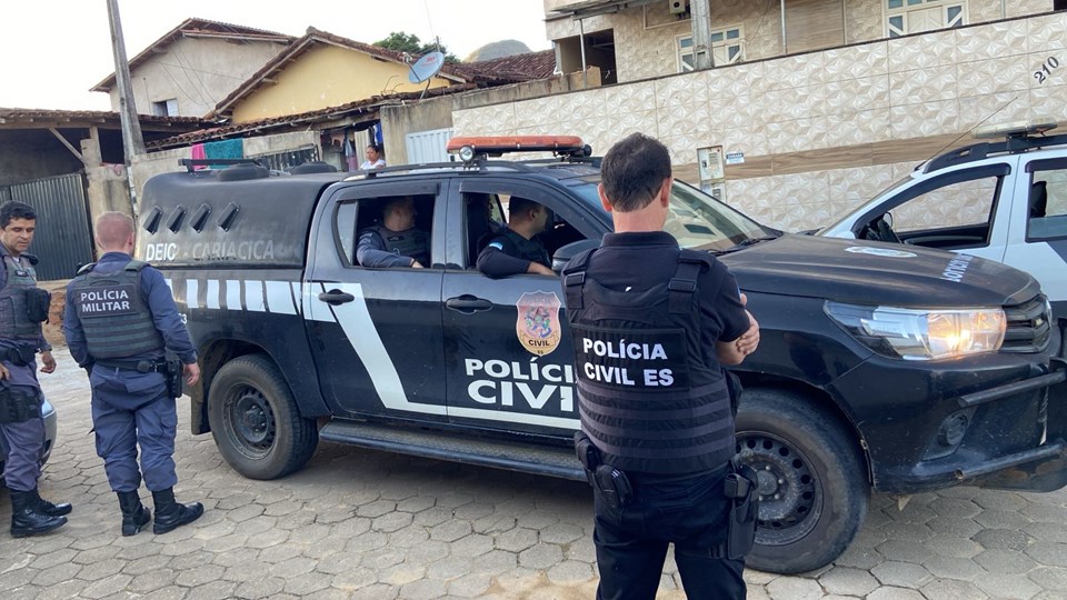 PCES - PCES e PMES deflagram operação contra o tráfico de drogas em Governador Lindenberg