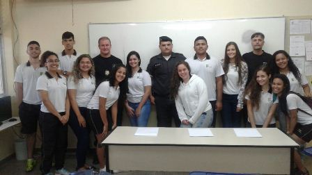 Polícia Civil participa do projeto de orientações profissionais no Ifes de Colatina