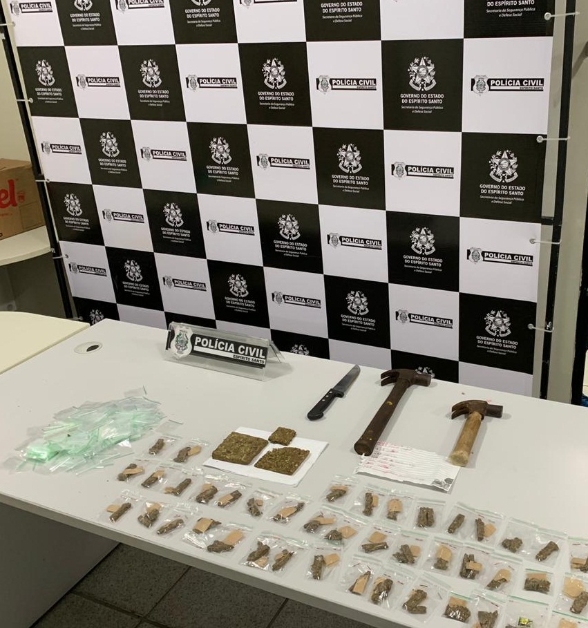 PC prende cinco suspeitos da mesma organização criminosa de tráfico de drogas