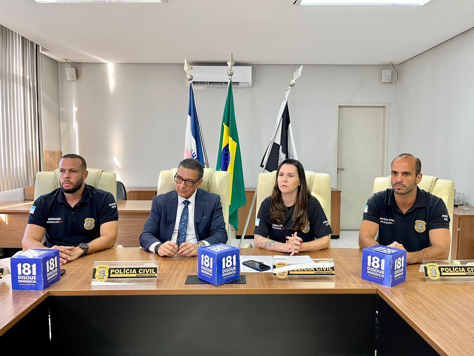 Denarc participa de Operação nacional 'Nárke' e prende nove suspeitos no Espírito Santo